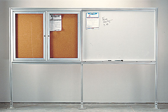 FreeStanding Whiteboard Custom Standing Display Board