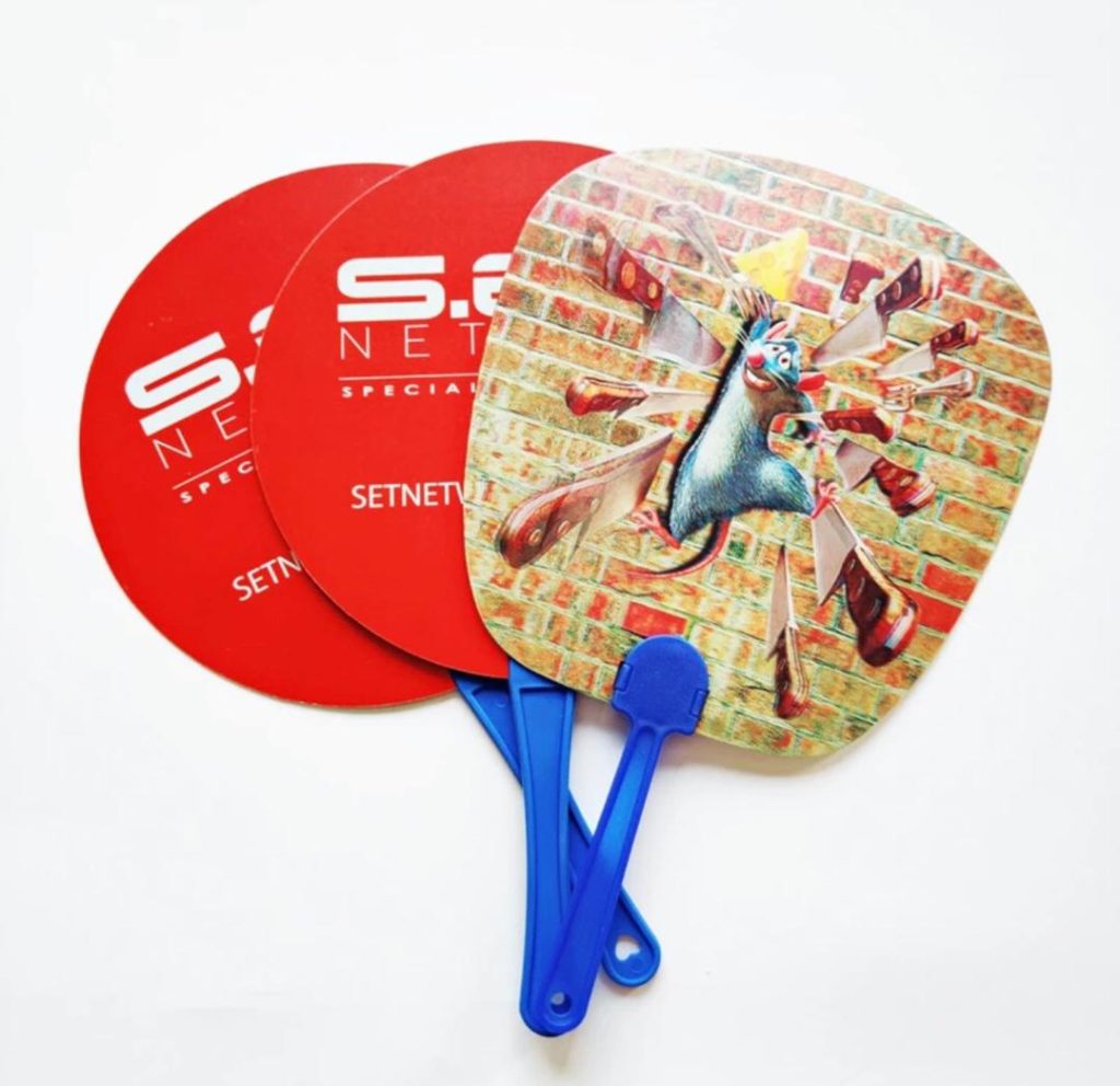 PP Hand Fan Custom Hand Fan Malaysia Custom Printed Hand Held Fans