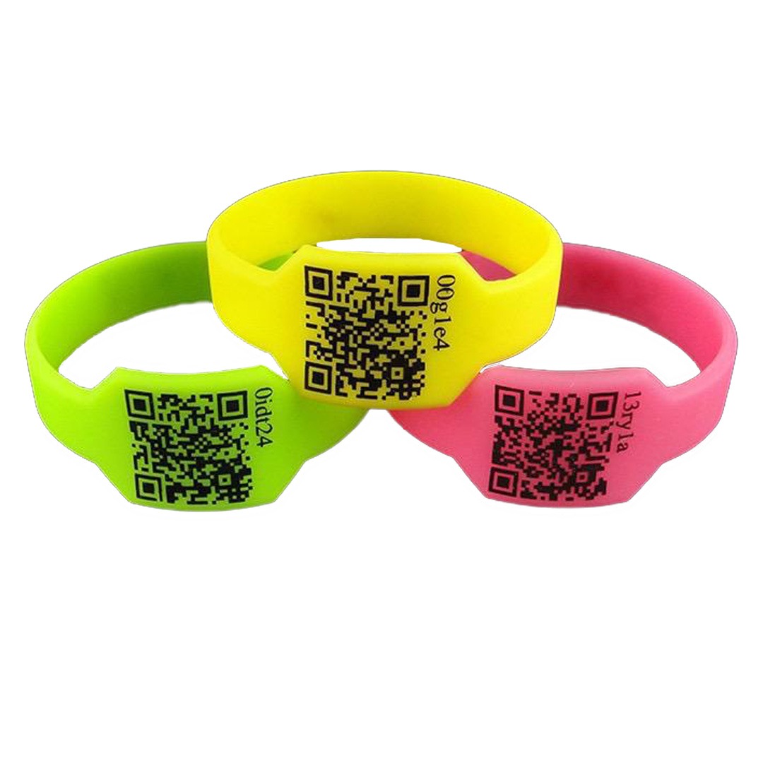 QR Code Silicone Bracelet Custom Bracelet Malaysia Custom Made