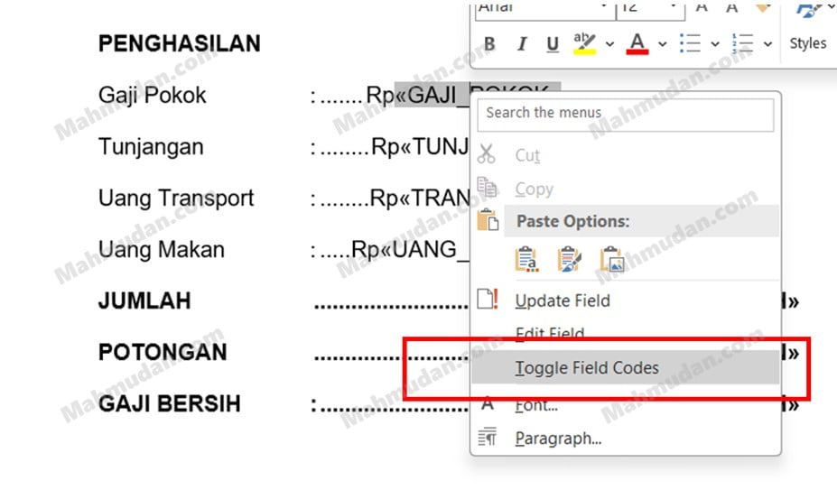 How to Create a Mail Merge Word with Excel Data + Special Tricks