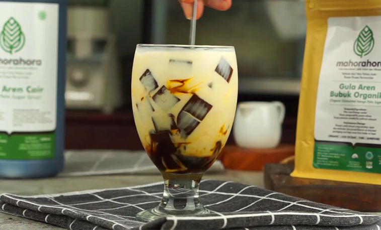 Resep Es AgarAgar Coklat Gula Aren Mahorahora