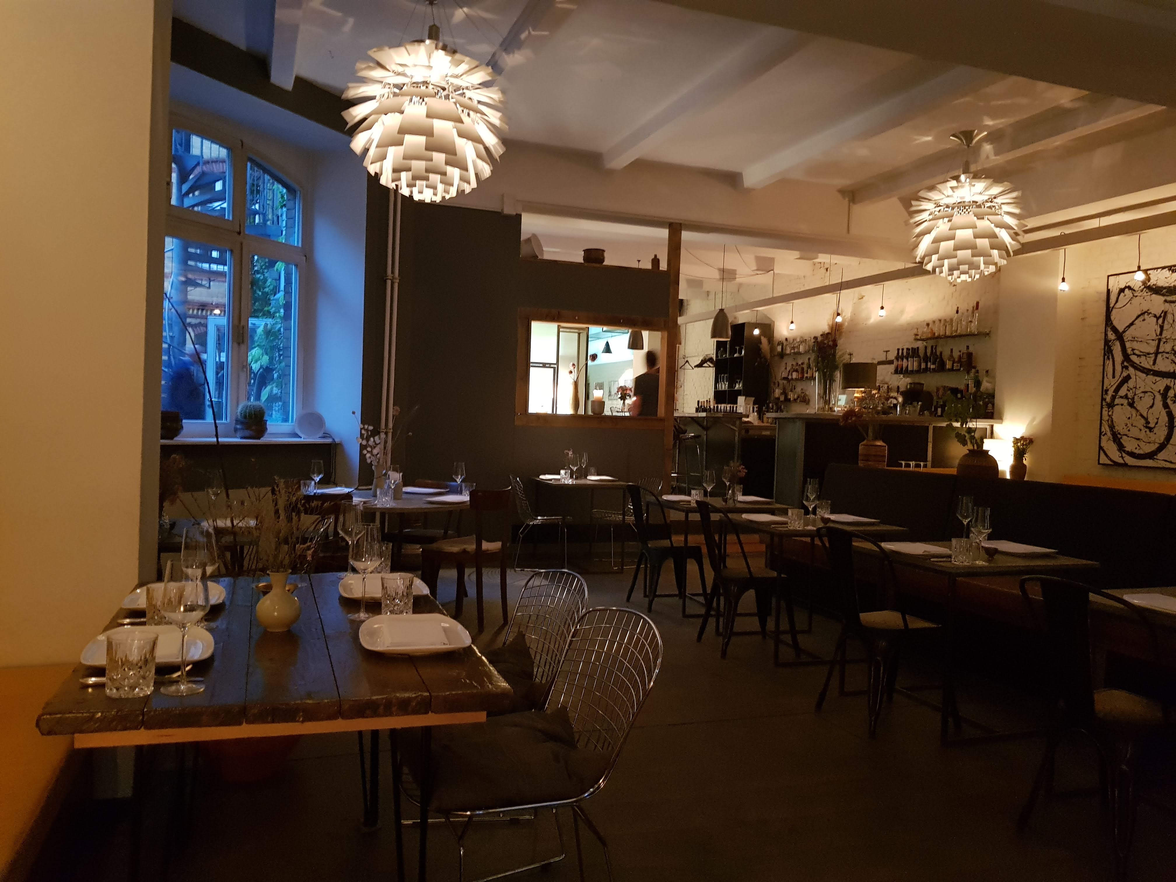 heimlichTreu Hinterhofrestaurant in Berlin Vegetarisch essen gehen
