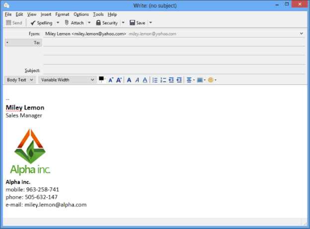 In Thunderbird EMailSignatur einrichten drei einfache Methoden