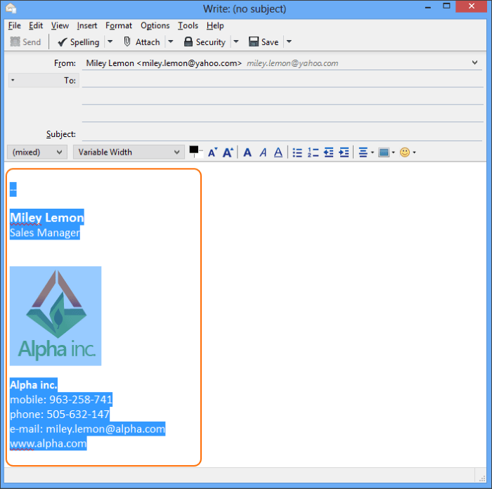 In Thunderbird EMailSignatur einrichten drei einfache Methoden