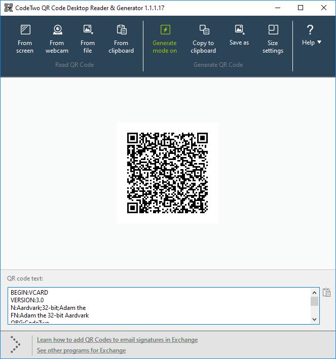 Vcards in email signatures & QR code VCards why and how to use them?