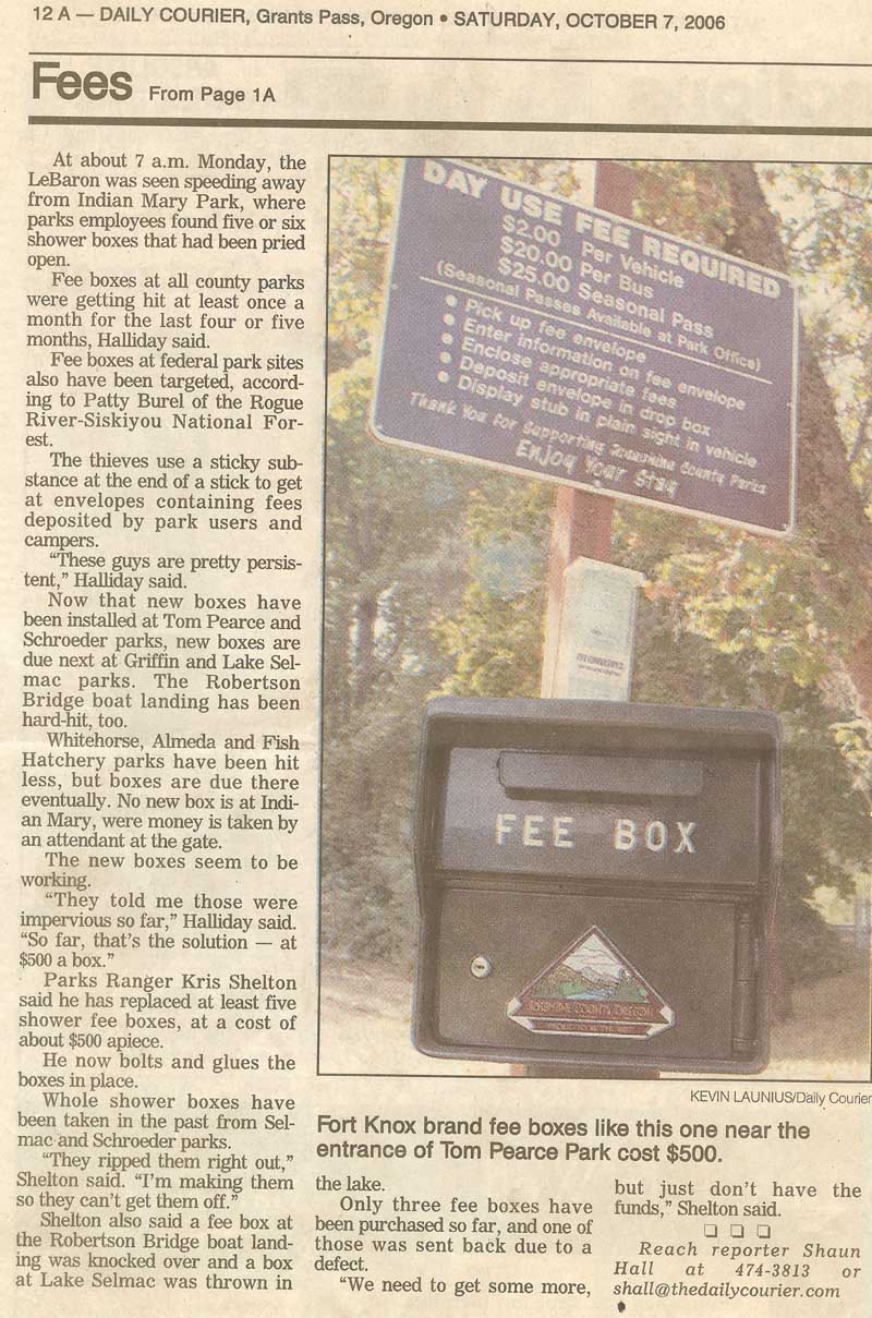 Our Fee Vaults The ultimate cash collection boxes.