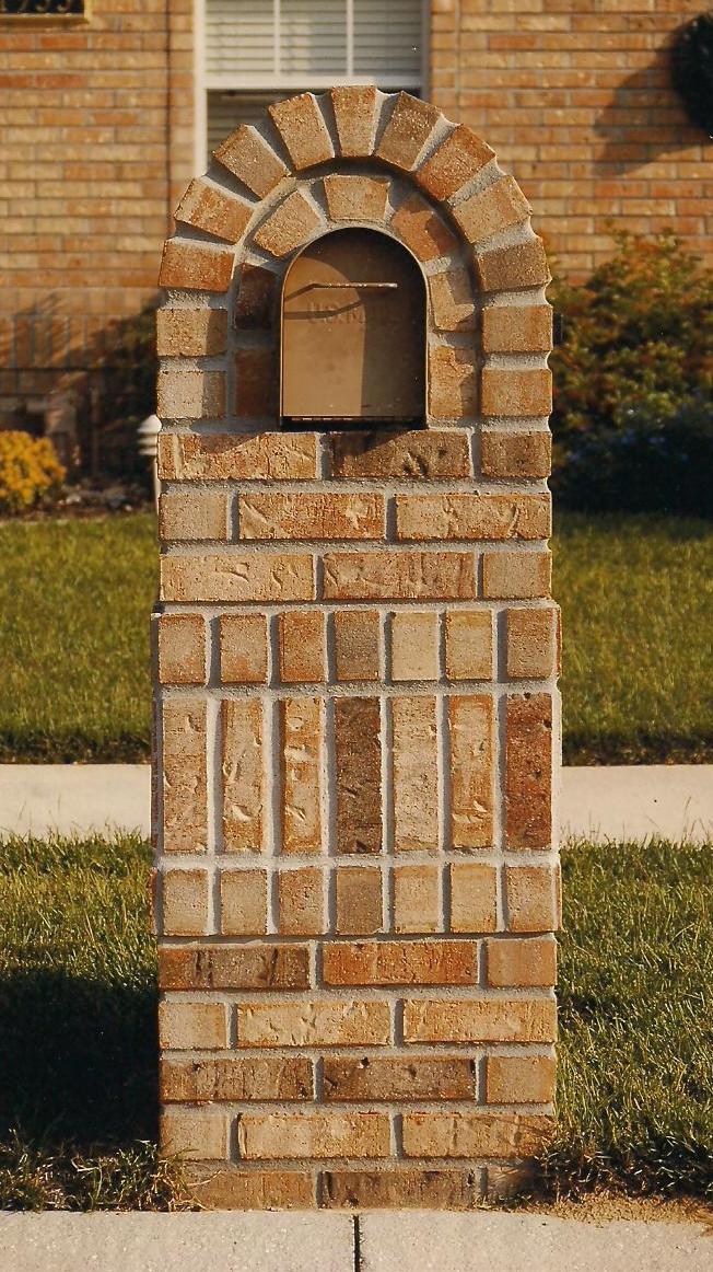 Brick Mailboxes