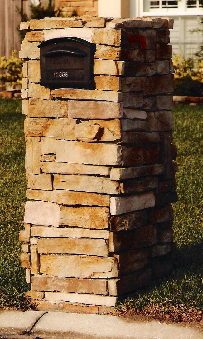 Stone Mailbox