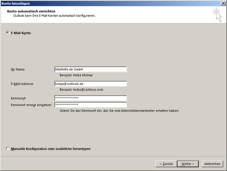 Zweite Email Adresse Bei Hotmail Einrichten MAILTOH