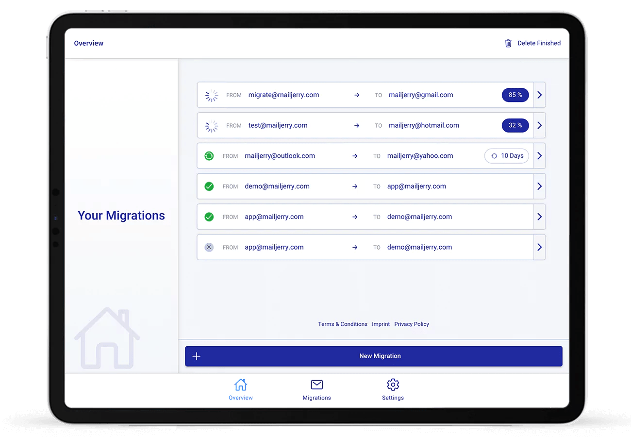 The Mailbox Migration Tool Email Migration Tool Features