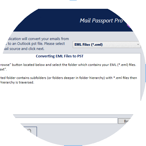 Converting EML to PST Efficiently with Mail Passport Pro! Mail