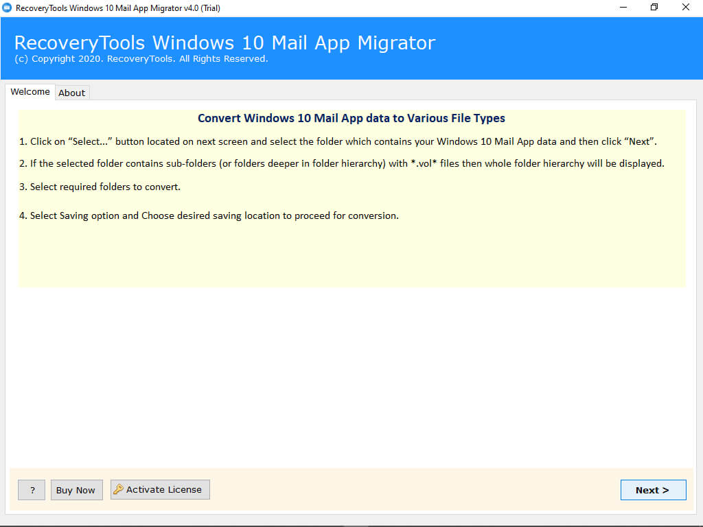 Import Windows 10 Mail to IMAP Email Account with Attachments How