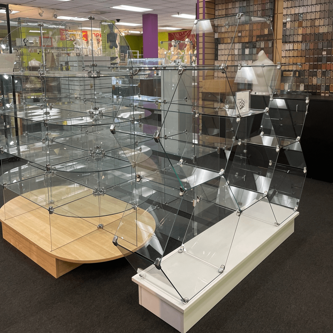 Glass Main Store Display & Fixtures