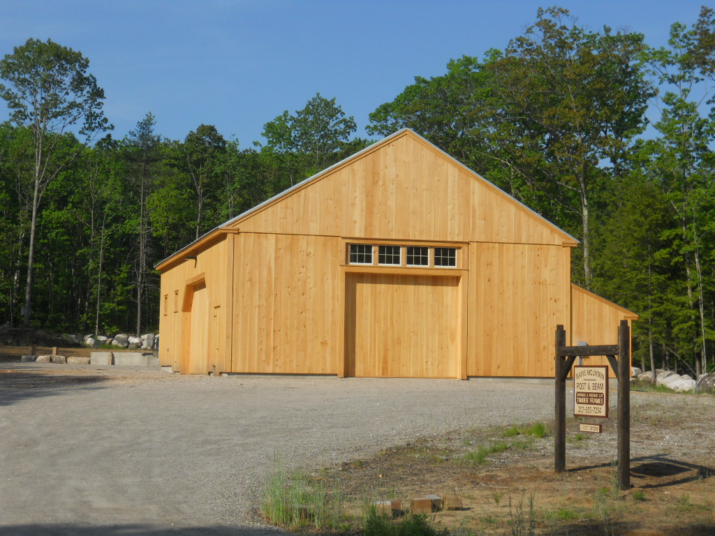 Antique and Custom Cut Timber Frames by Maine Mountain Post and Beam