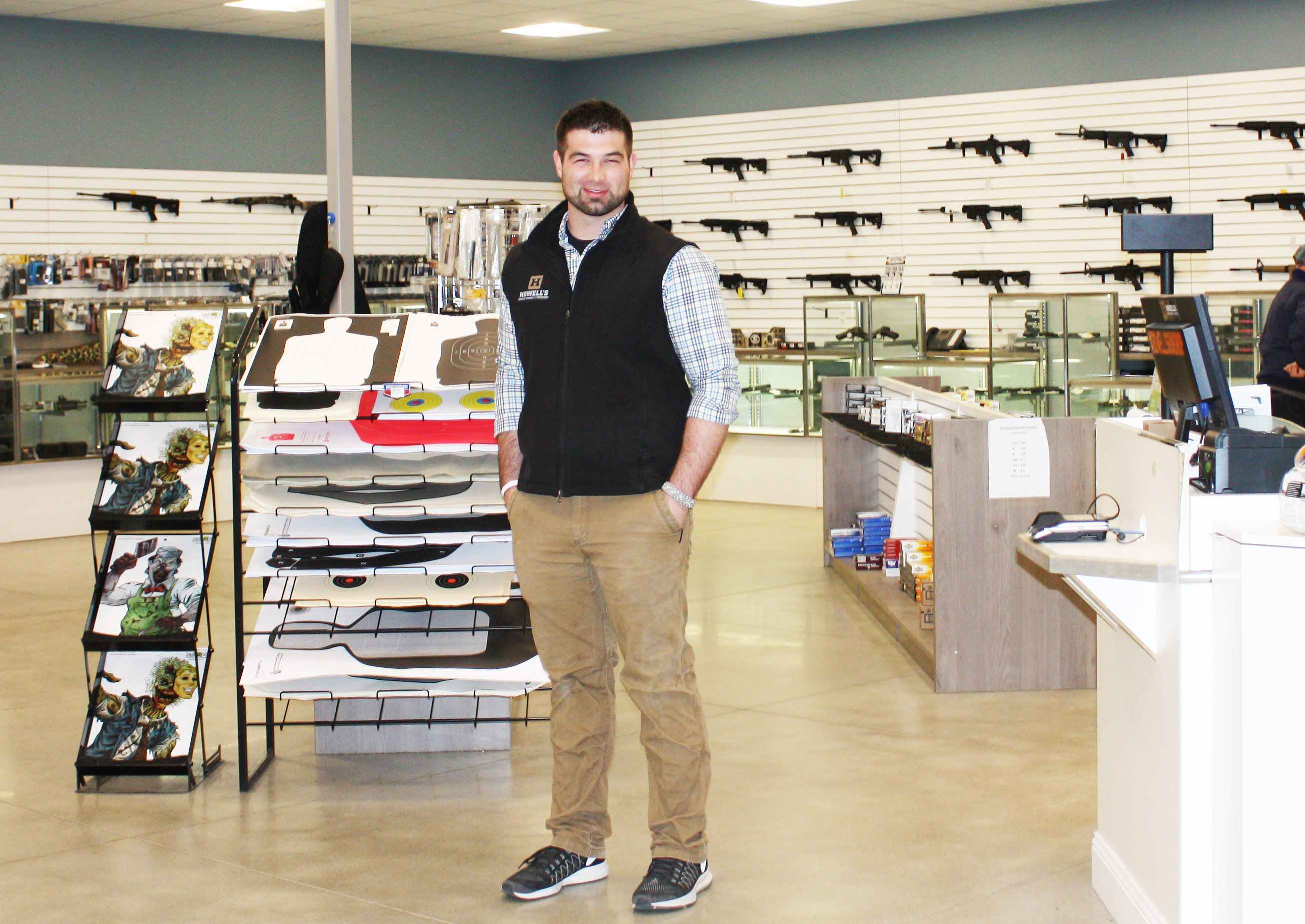 Maine SBDC Success Stories Howell's Indoor Range & Gun Shop