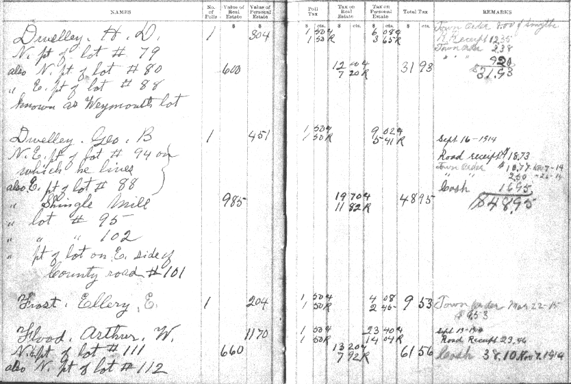 A Timeline of Alexander, Maine A Timeline of Alexander, Maine