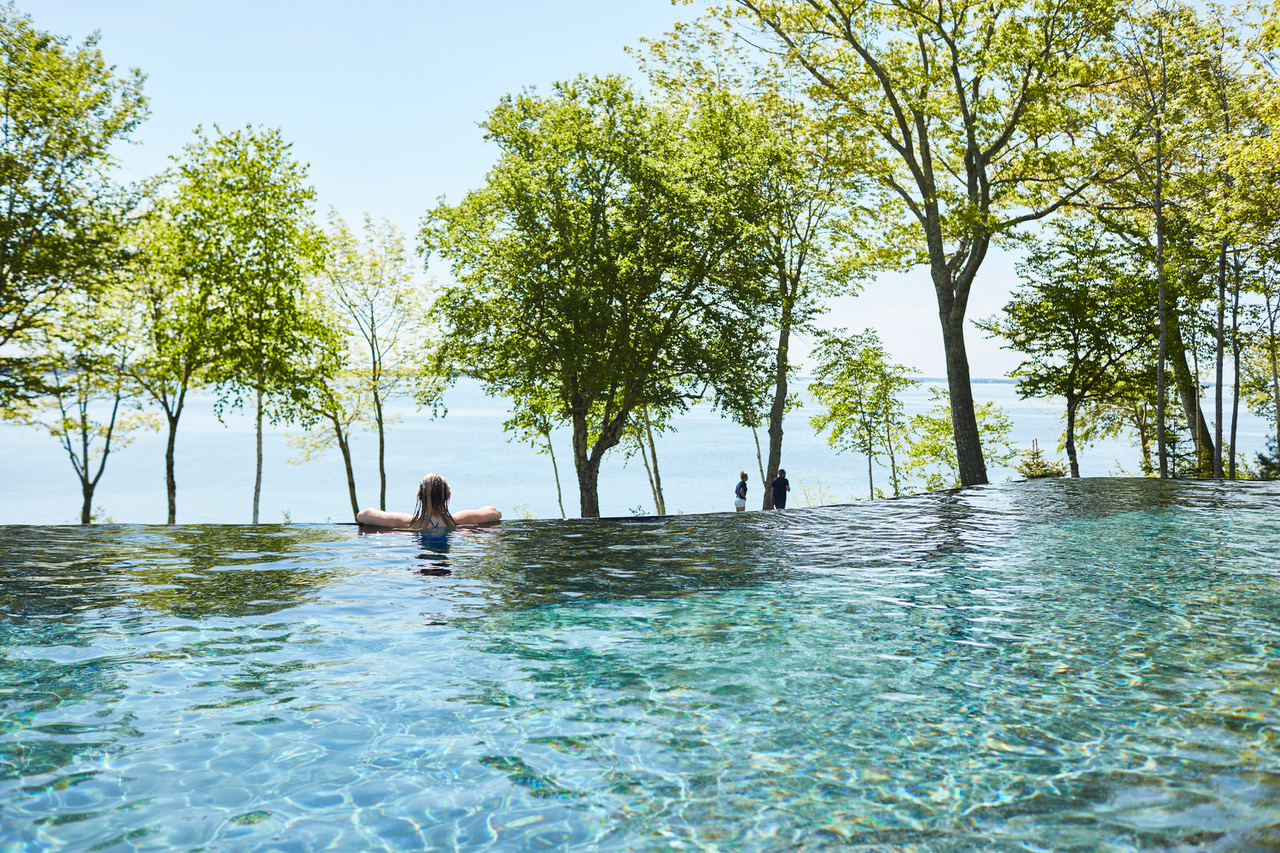 Maine's best outdoor swimming pool views Maine Travel Maven