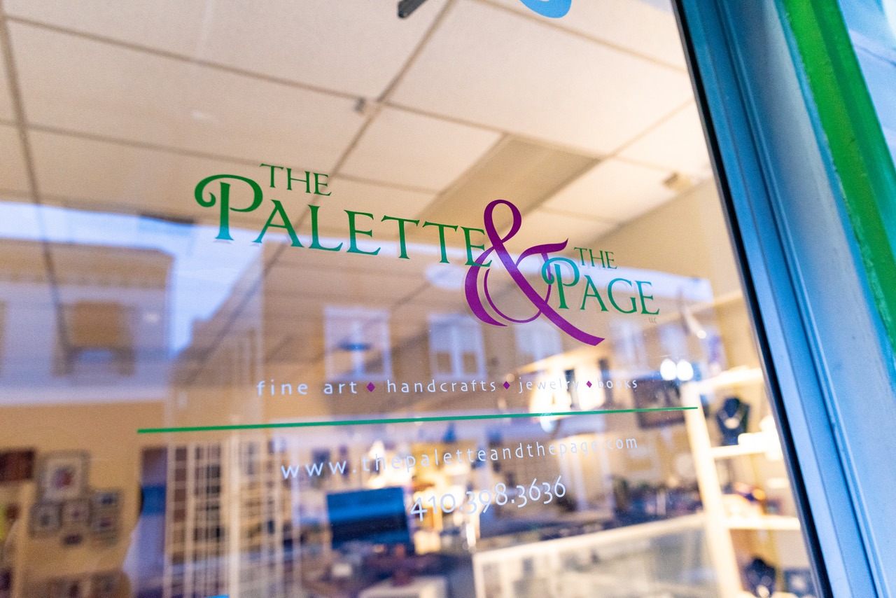 The Palette & The Page Main Street Maryland
