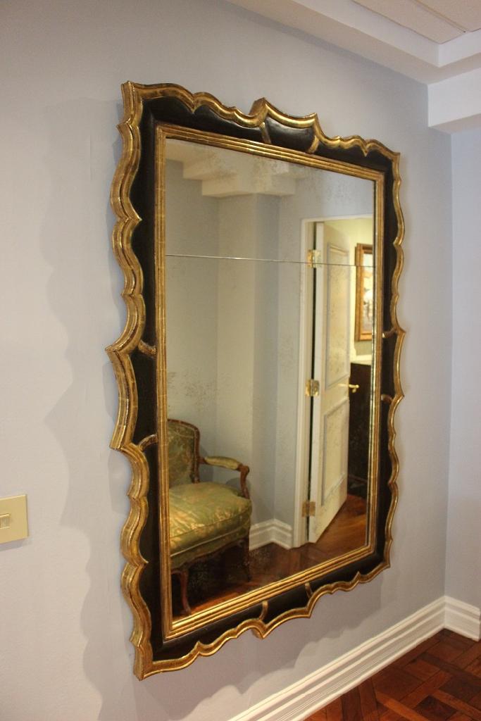 Black and Gold Mirror Maison Felice