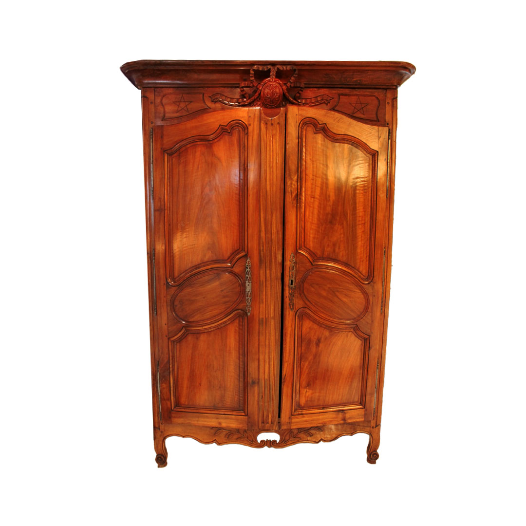 French Walnut Armoire Maison Felice