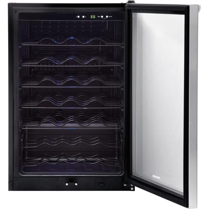 42 Bottle Wine Cooler Frigidaire Stainless Steel Maison Handal