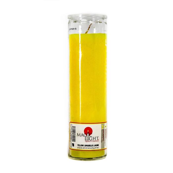 Magic Light Candle Yellow 9.6Oz Maison Handal