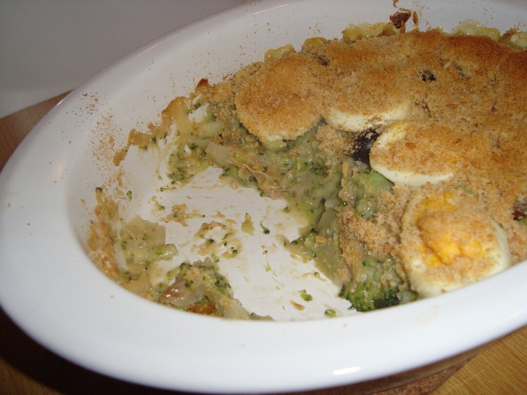 Bacalhau Gratinado com Brócolos Bacalhau Receita completa com