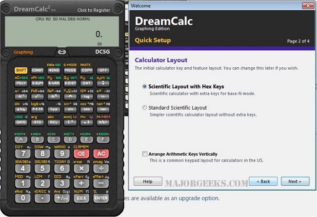 Download DreamCalc Scientific Graphing Calculator