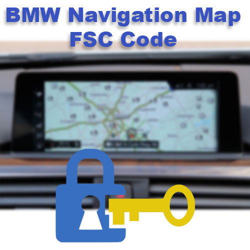 BMW & Mini Navigation Map FSC Code MAK Coding