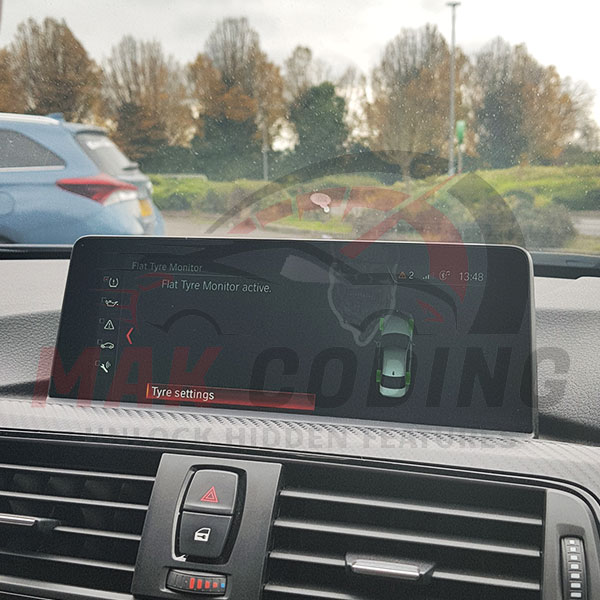 BMW TPMS Failure Warning Coding Out F/G Series MAK Coding