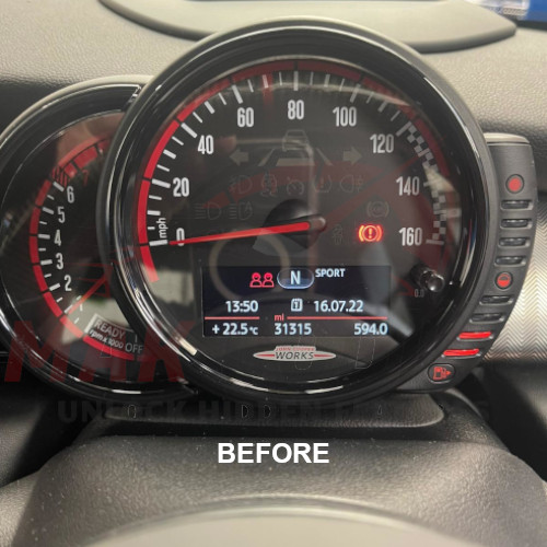 MINI Digital Speedometer Retrofit Coding MAK Coding