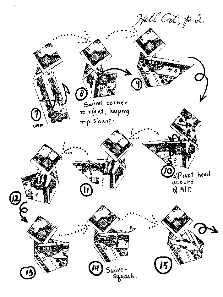 Money Origami Diagrams Dollar Bill Origami Free Instructions DIY Crafts