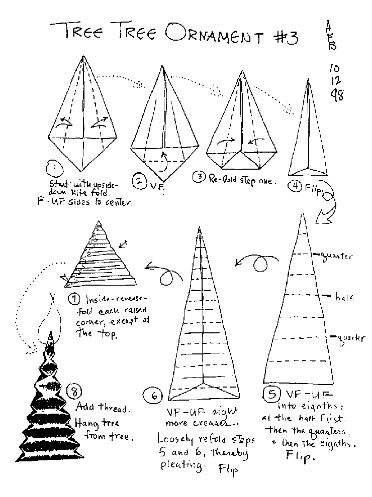 How To Make A Origami Christmas Star With Money . Origami Christmas Ornaments