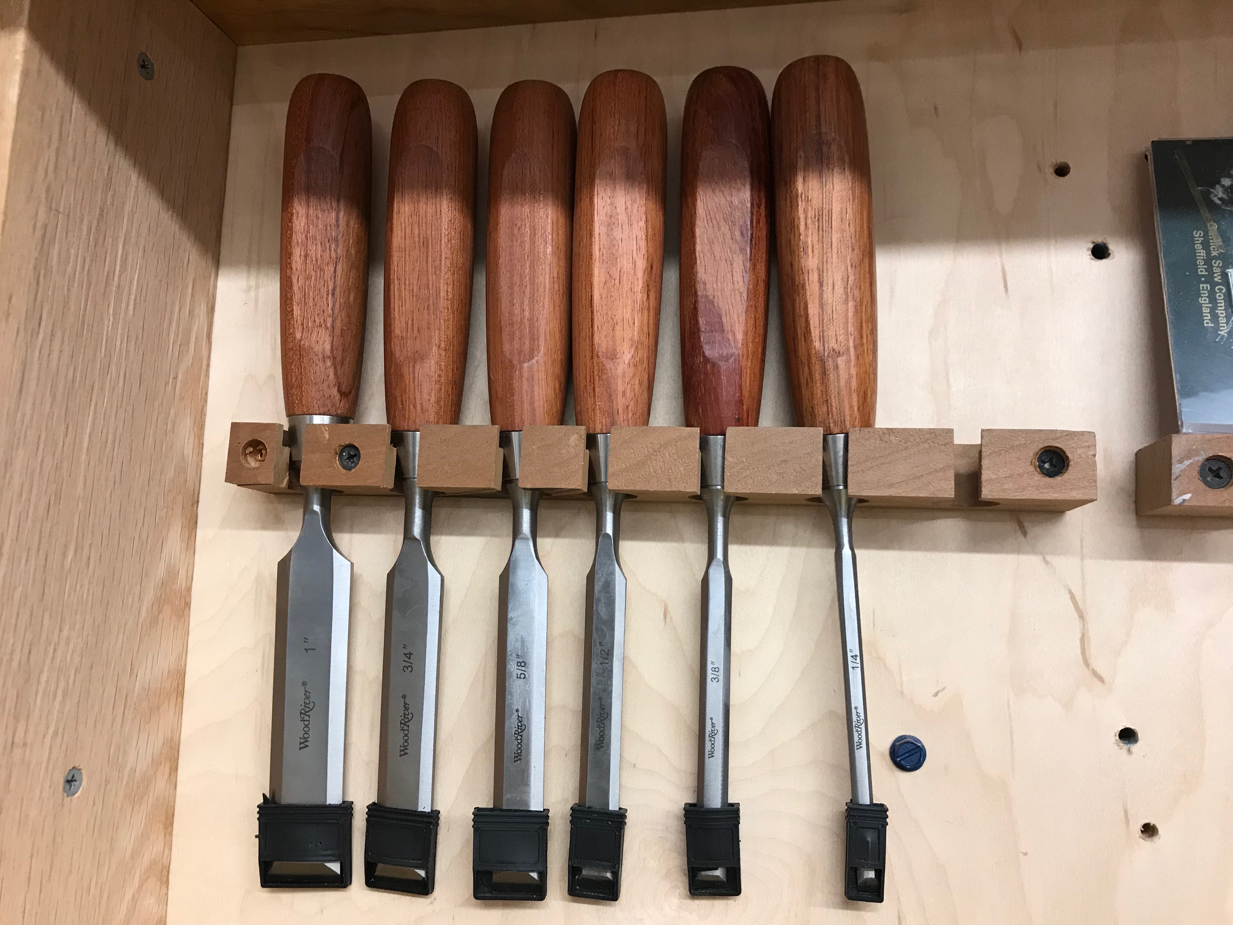 WoodRiver Bench Chisel Set (6piece) MakeHaven