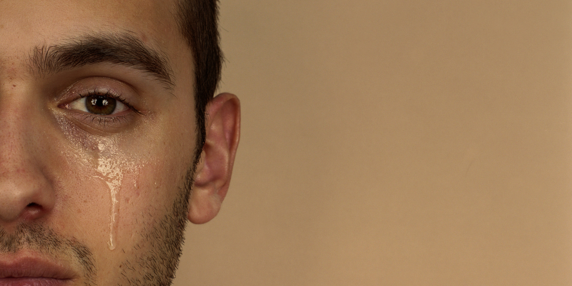 Crying Man Make It Like a Man!