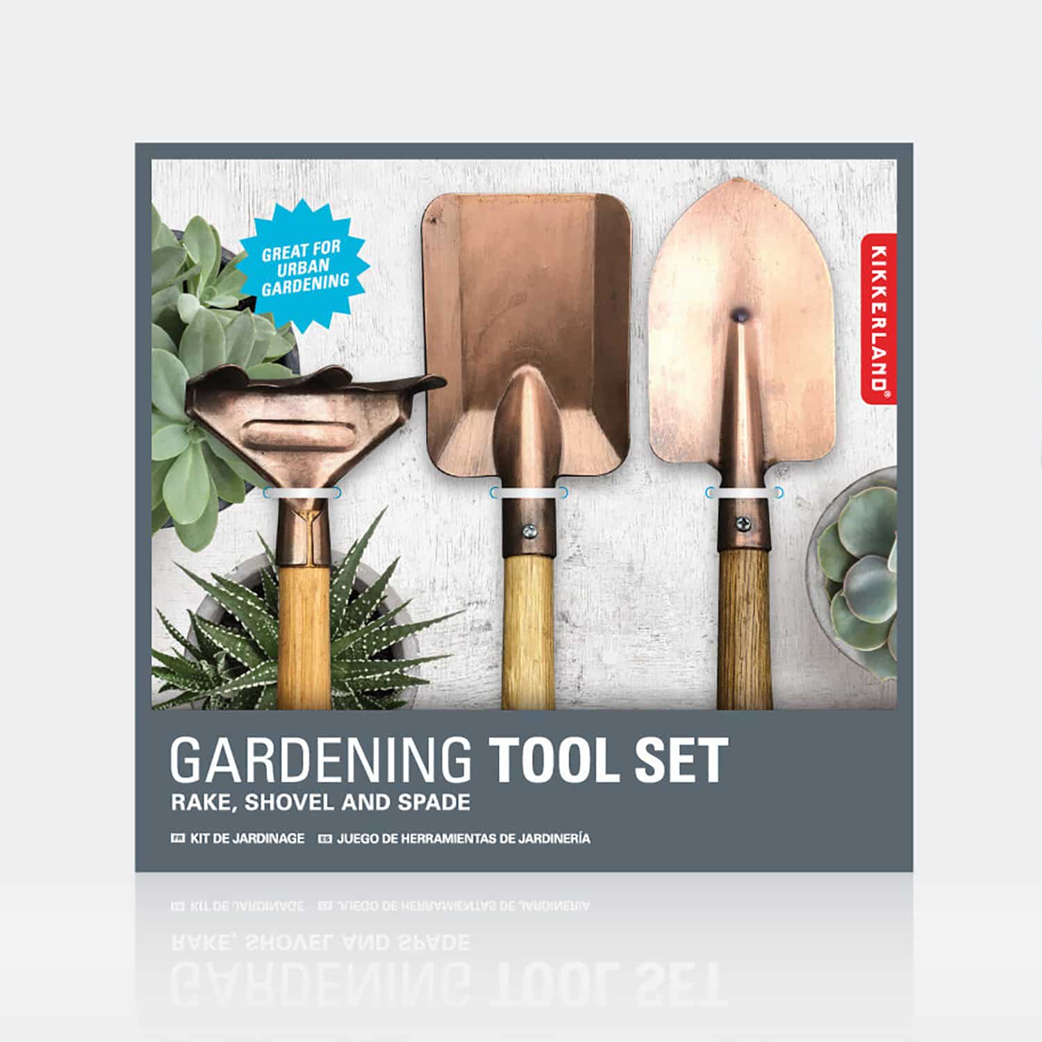 Copper Gardening Tool Set Make it with Words