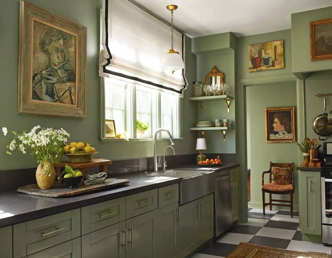 10+ Elegant and Stylish Color Ideas for the Kitchen MakeoverIdea