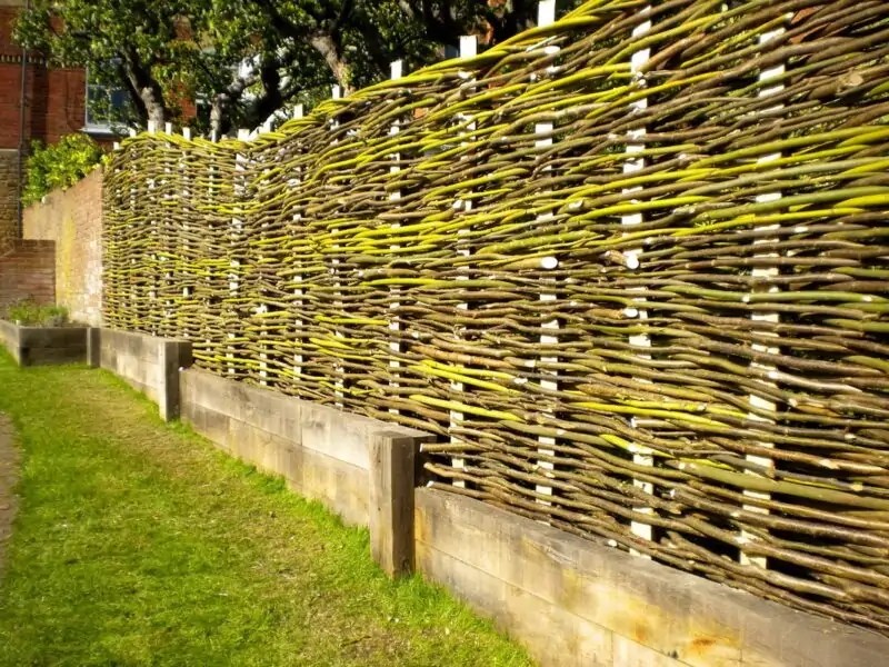 7 Creative Tree Branch Fence Ideas for Your Outdoor Space