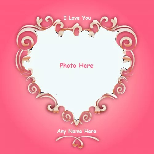 I love You Images With Name And Photo Editor