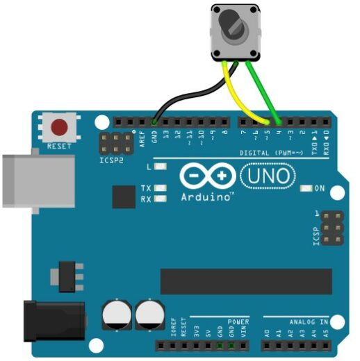 How To Interface A Quadrature Rotary Encoder With Arduino