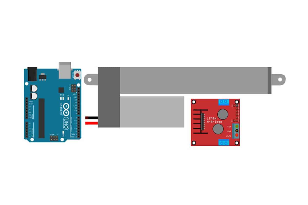 Driving A Linear Actuator Using An Arduino