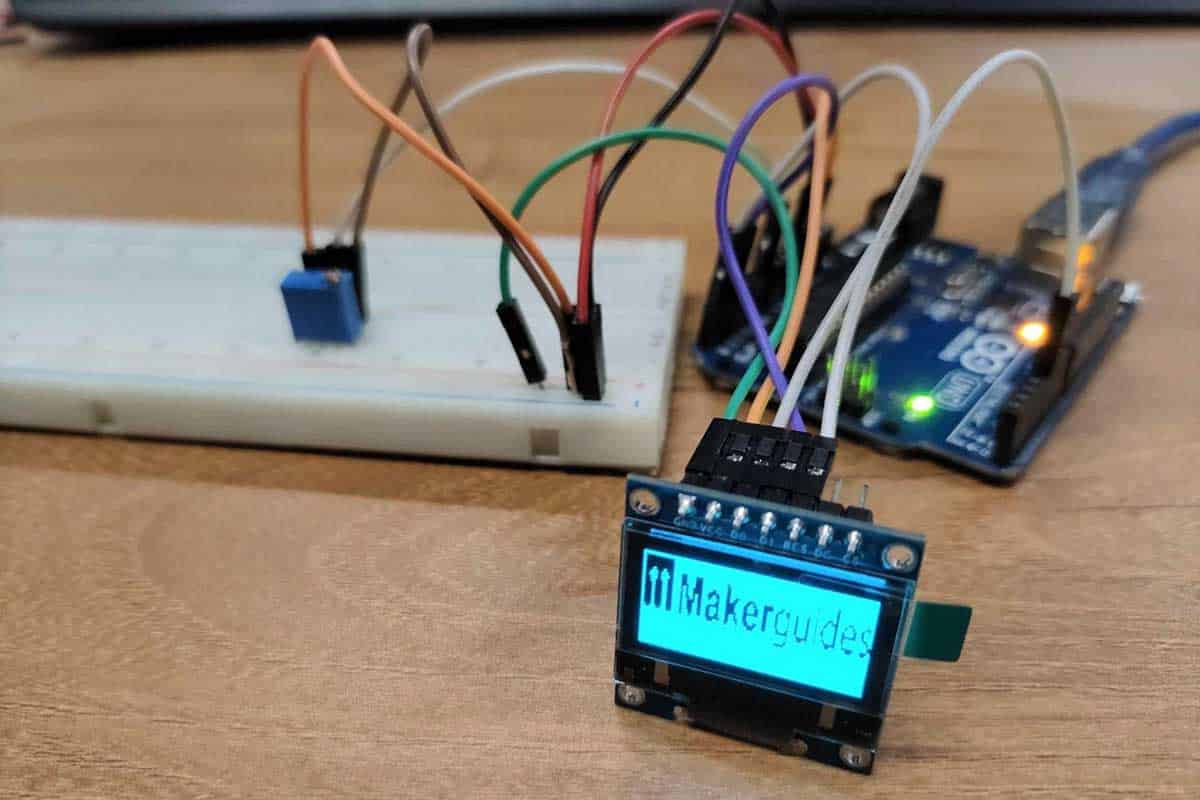 Use SSD1306 I2C OLED Display With Arduino