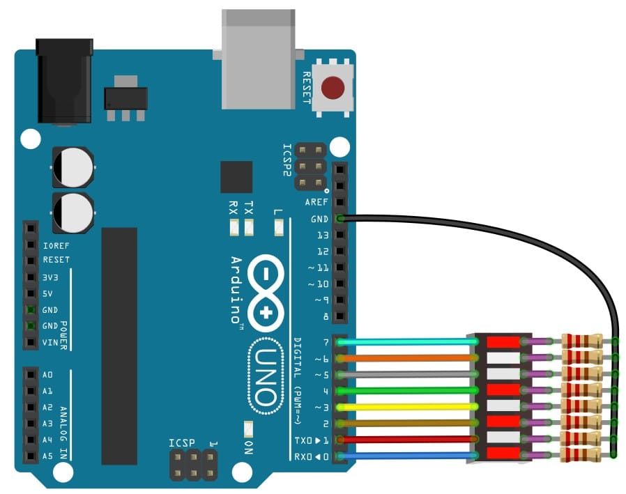 LED Bar Graph With Arduino