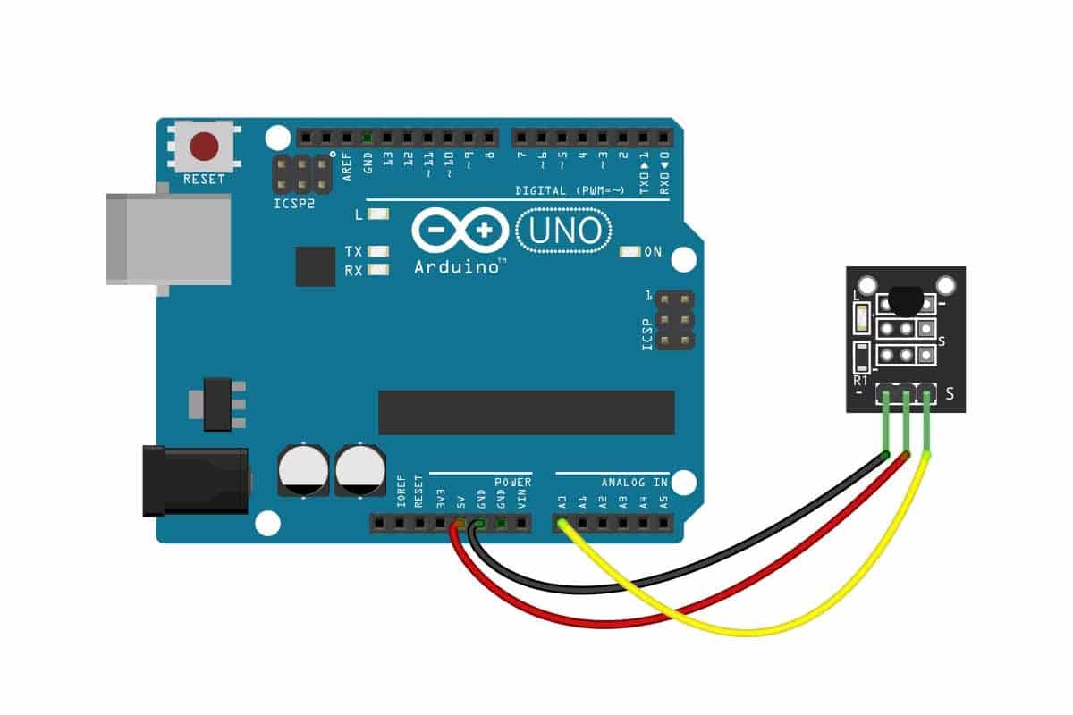 Conexión de Arduino a un sensor NTC