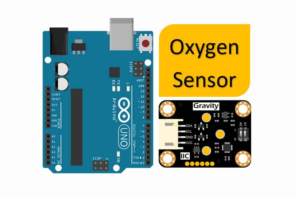 Arduino UNO And Oxygen Sensor