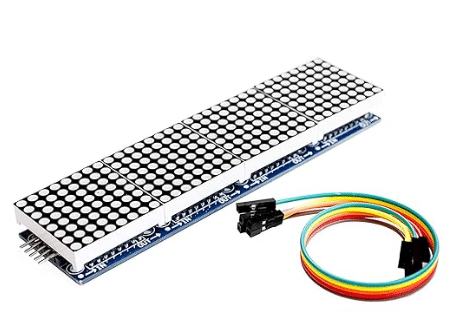 MAX7219 LED Matrix Display Arduino Tutorial (4 Examples)