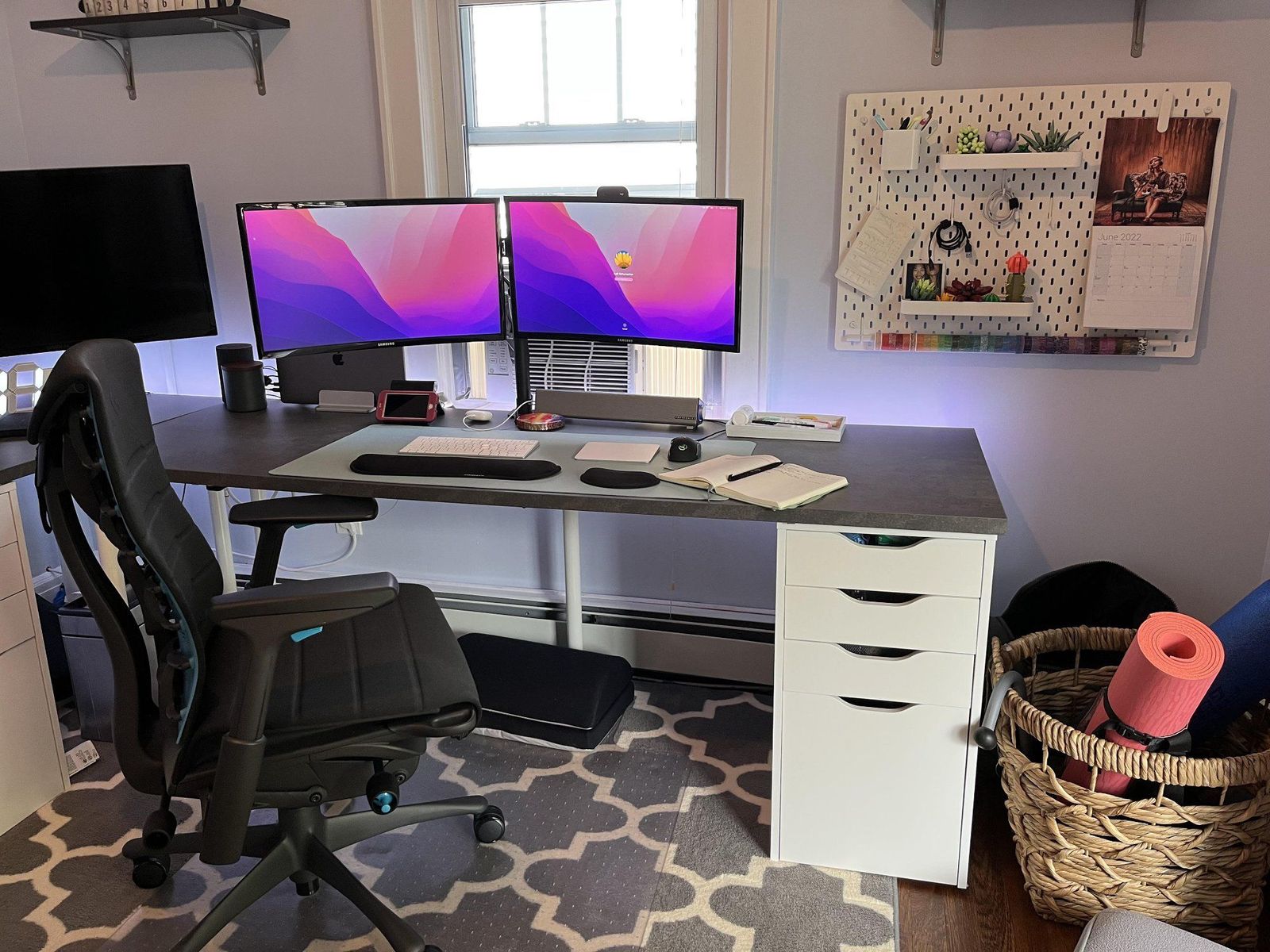 30+ IKEA ALEX Desk Setup Hacks (Ideas From Real People)