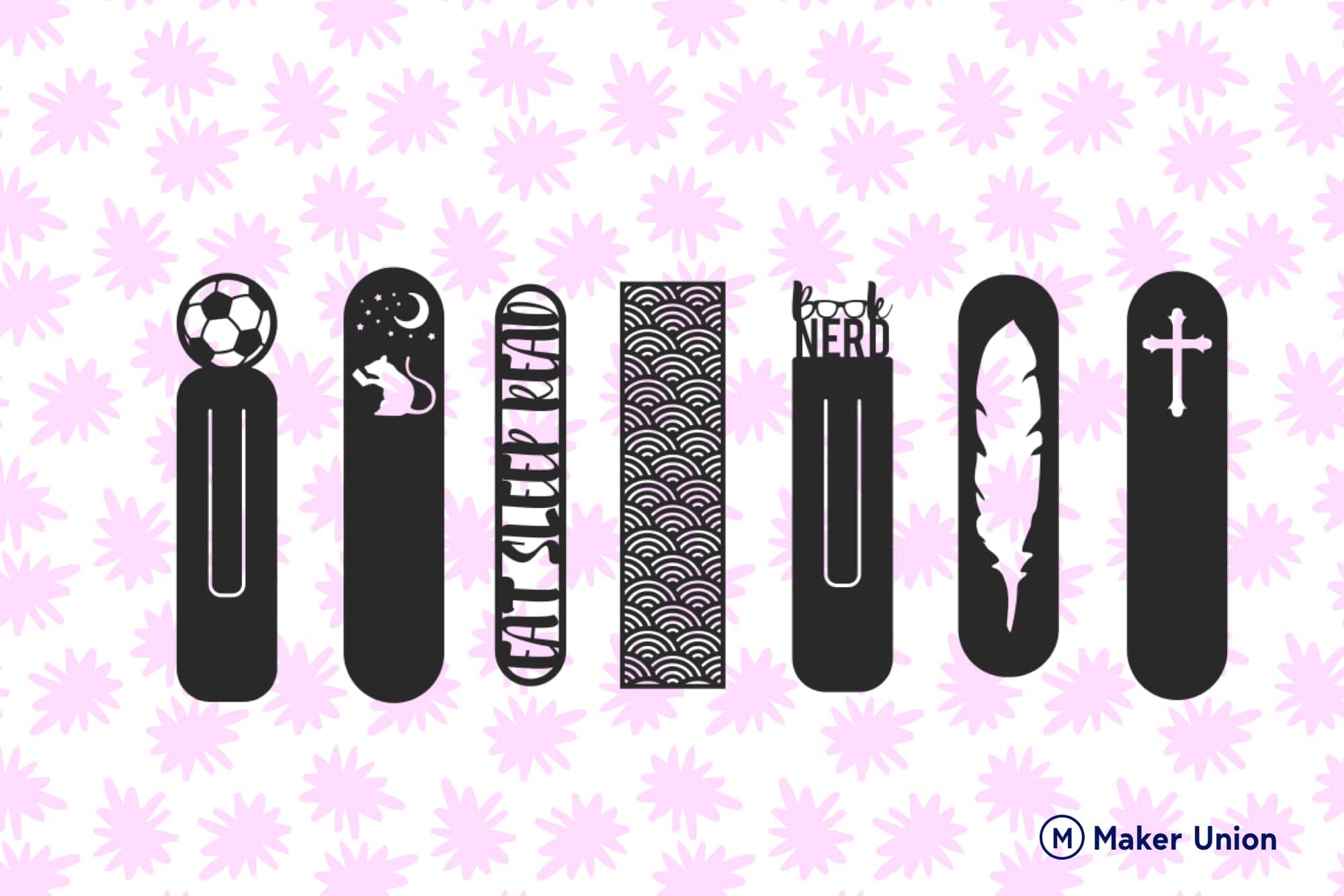 Bookmarks Free DXF Files Maker Union