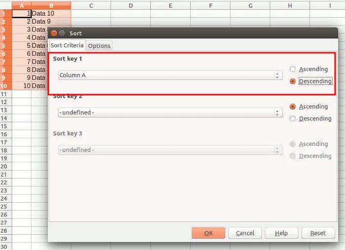 How to Reverse the Row Order in LibreOffice Calc [Quick Tips] Make