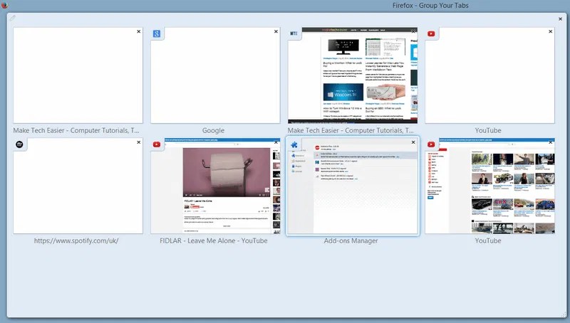 Add Coloured Tabs to the Firefox Interface Make Tech Easier